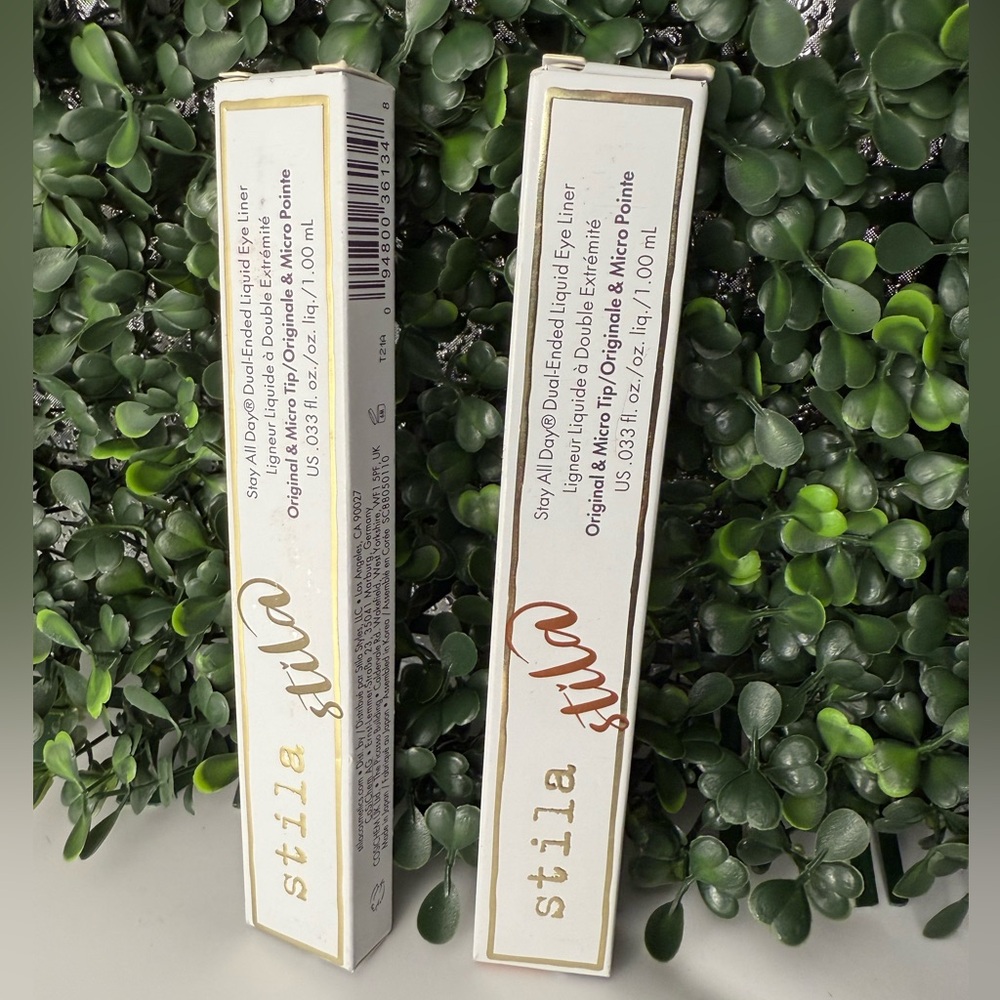 NEW BUNDLE DEAL: Stila All Day Dual-Ended Liquid Eye Liners (set of 2)
